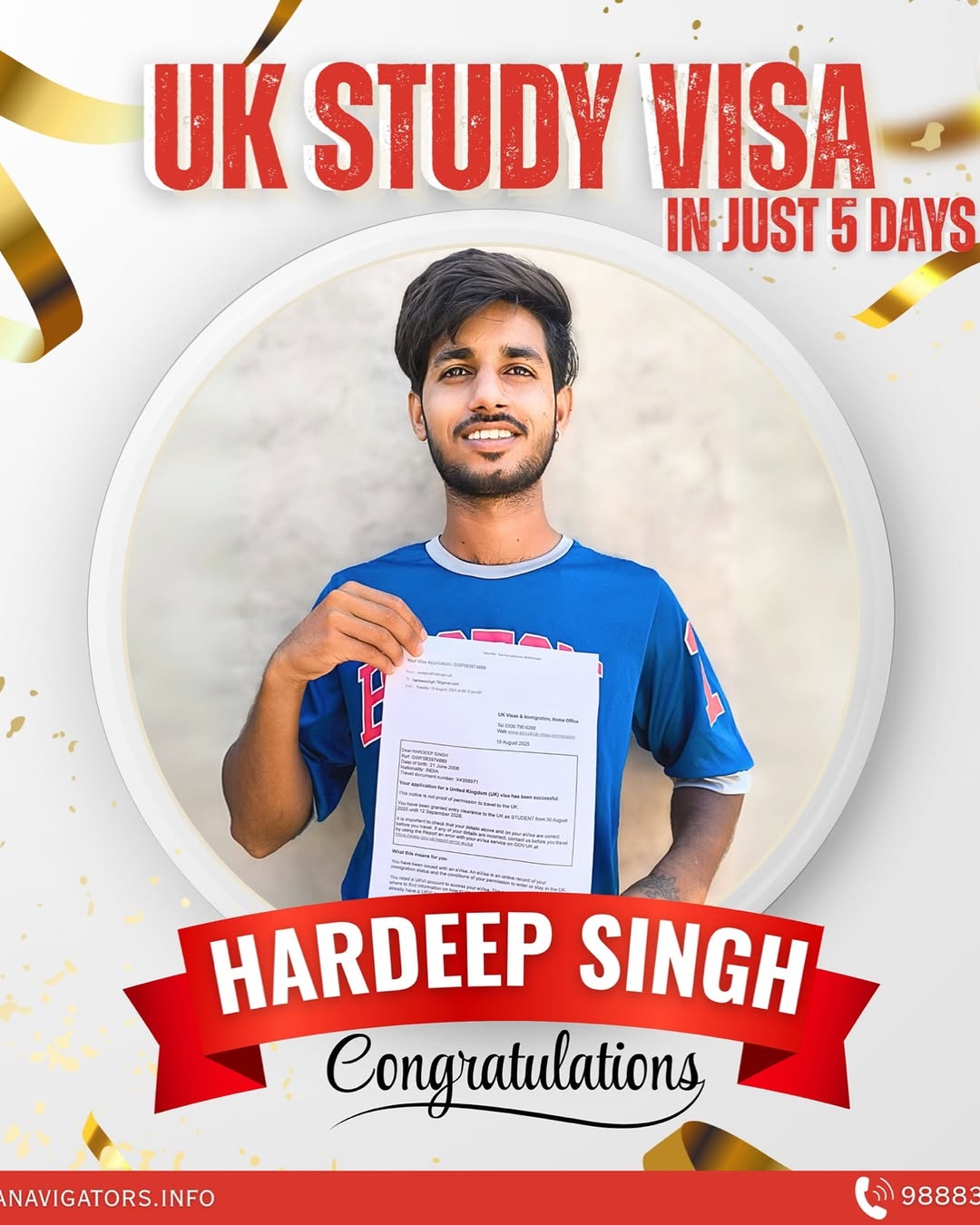 UK Study visa Payment After Visa Approval